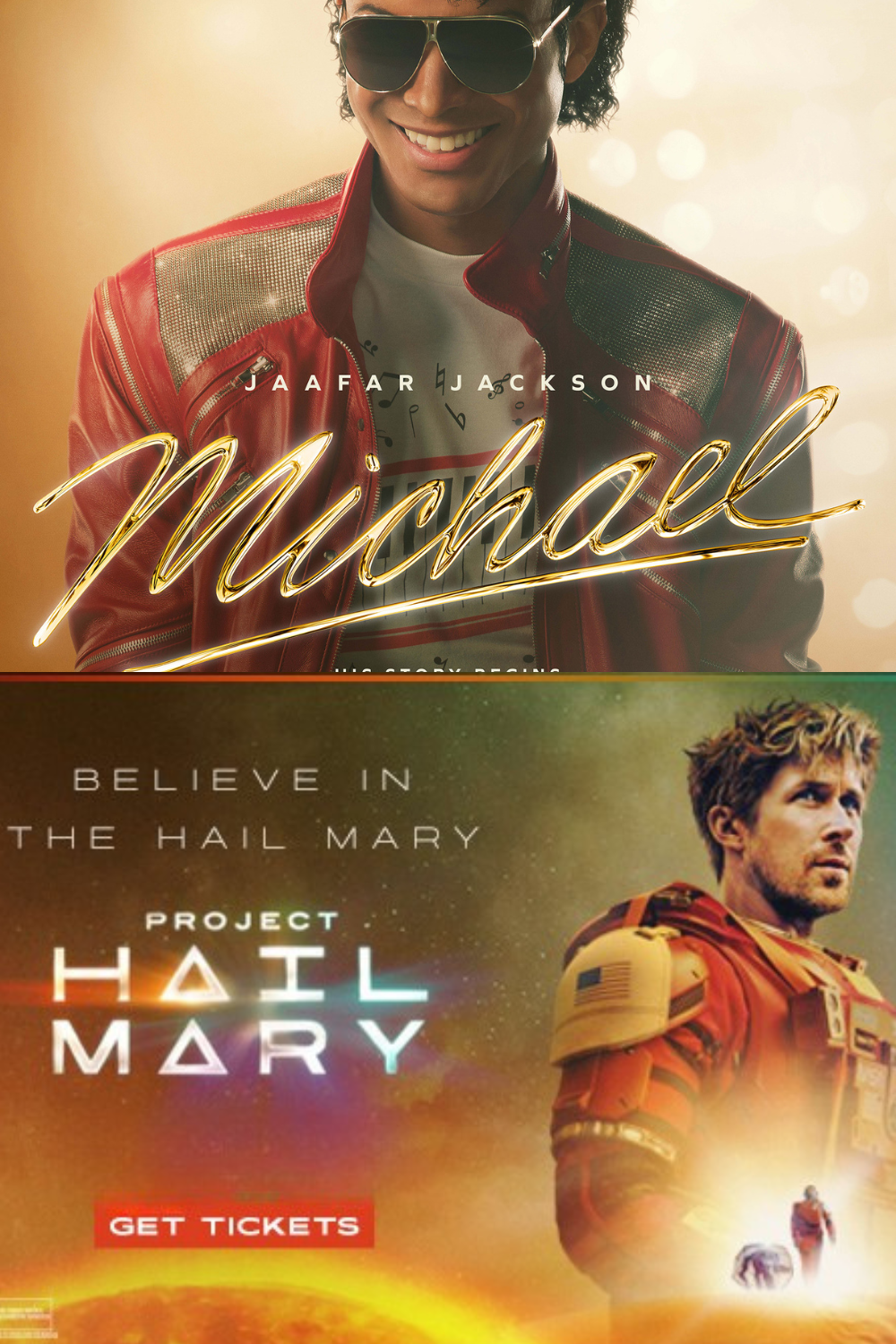 (8:45) MICHAEL + (11:15) PROJECT HAIL MARY